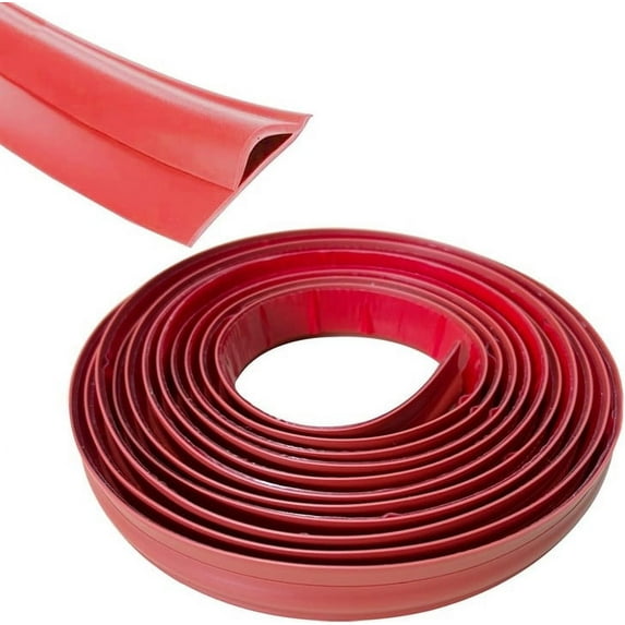 Self-Adhesive PVC Floor Edging Strip Carpet Tile Transition Edge Trim 1m Flexible Waterproof Flexible Flooring Molding Gap Cover Home Improvement Trim