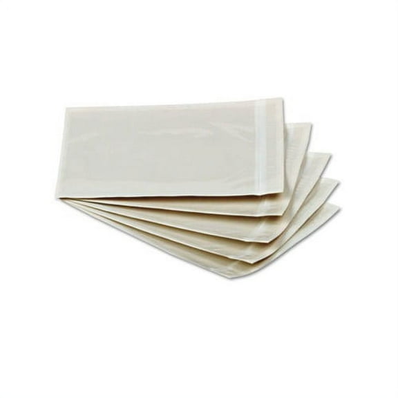 Self-Adhesive Packing List Envelope 4.5 x 6, Clear, 1,000/Carton