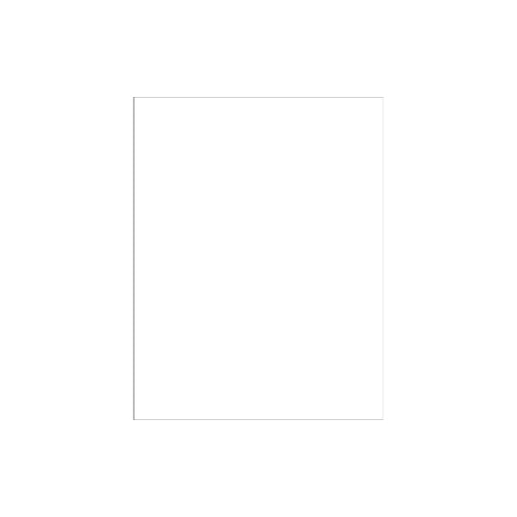 Self Adhesive Paper 8.5x11 25pcPk White UPC