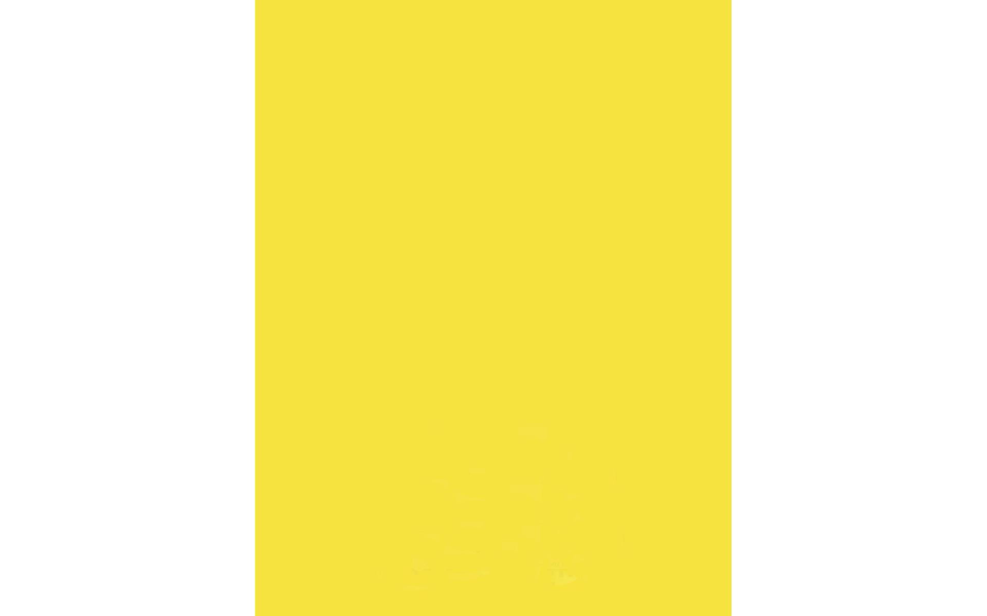 Self Adhesive Paper 8.5x11 25pcPk Yellow UPC