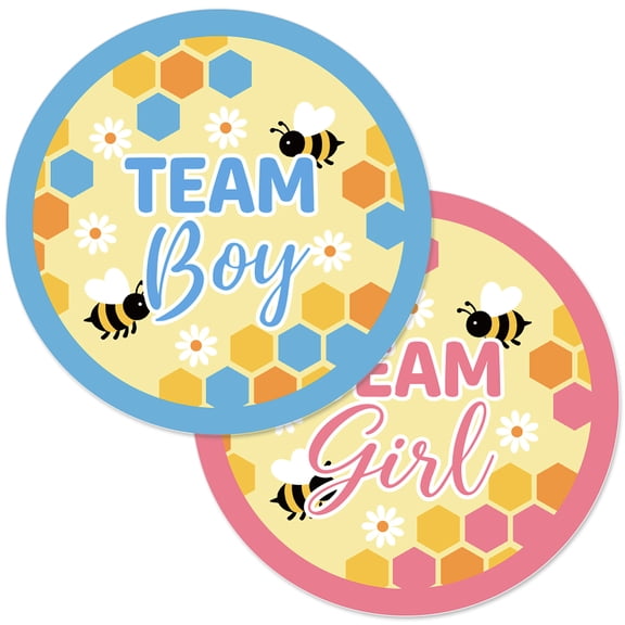 Self-Adhesive Paper Decorative Stickers for Party Decorative Presents Sealing Bees 280x220mm