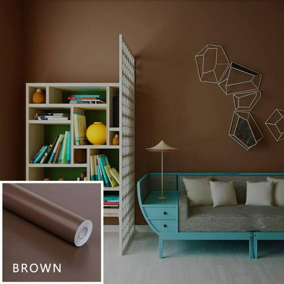 Self-Adhesive Paper Wallpaper Stick and Peel 15.7" x 23.6" Removable Waterproof Wall Covering for Table Countertop Cabinet Drawer