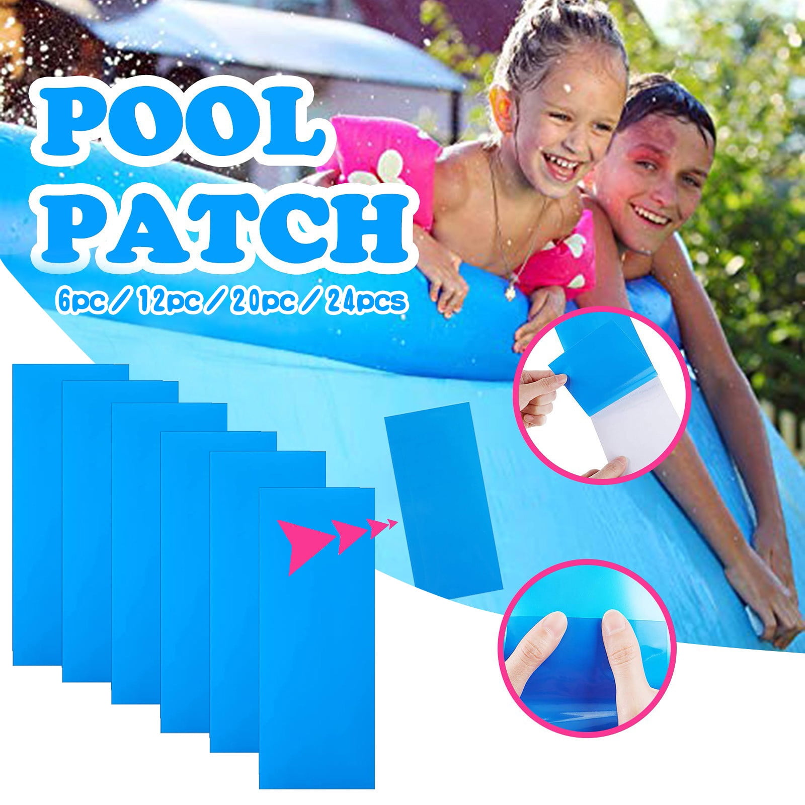 SelfAdhesive Patches For Swimming Pools, PVC Pool Kit, SelfAdhesive
