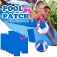 thumbnail image 1 of Self-Adhesive Patches for Swimming Pools -24PCSSelf-Adhesive PVC Vinyl Patch Kit for In-Ground or Above Ground Pools Inflatable Swimming Pools Boat Air Mattress,Blue,Swimming Pools, 1 of 7