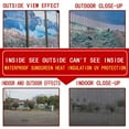 thumbnail image 1 of Self-Adhesive Perforated Mesh Window Film One-Way Vision Film Home Office Privacy Window Film Glass Sticker Static Glueless Light Film Sheet Sticker Wall Decal, 1 of 2