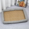 thumbnail image 1 of Self-Adhesive Pet Cooling Mat 20.87x15.75in, Portable Foldable Summer Bed for Dogs Cats with Non-Slip Base, Reversible Seasonal Pet Pad, 1 of 3