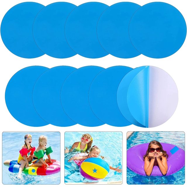 SelfAdhesive Pool Patches, Vinyl Pool Liner Patch, PVC Repair Kit