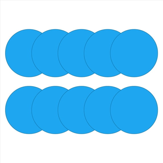 Self-Adhesive Repair Patches for Swimming Pools, Pack of 10 PVC Pool Repair Kit, Self-Adhesive Underwater Repair Pool
