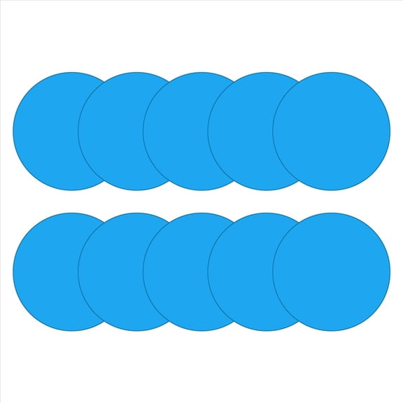 Self-Adhesive Repair Patches for Swimming Pools, Pack of 10 PVC Pool Repair Kit, Self-Adhesive Underwater Repair Pool