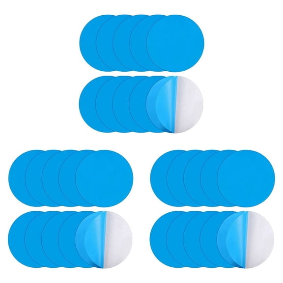 Self-Adhesive Repair Patches for Swimming Pools, Pack of 30 PVC Pool Repair Kit, Self-Adhesive Underwater Repair Pool