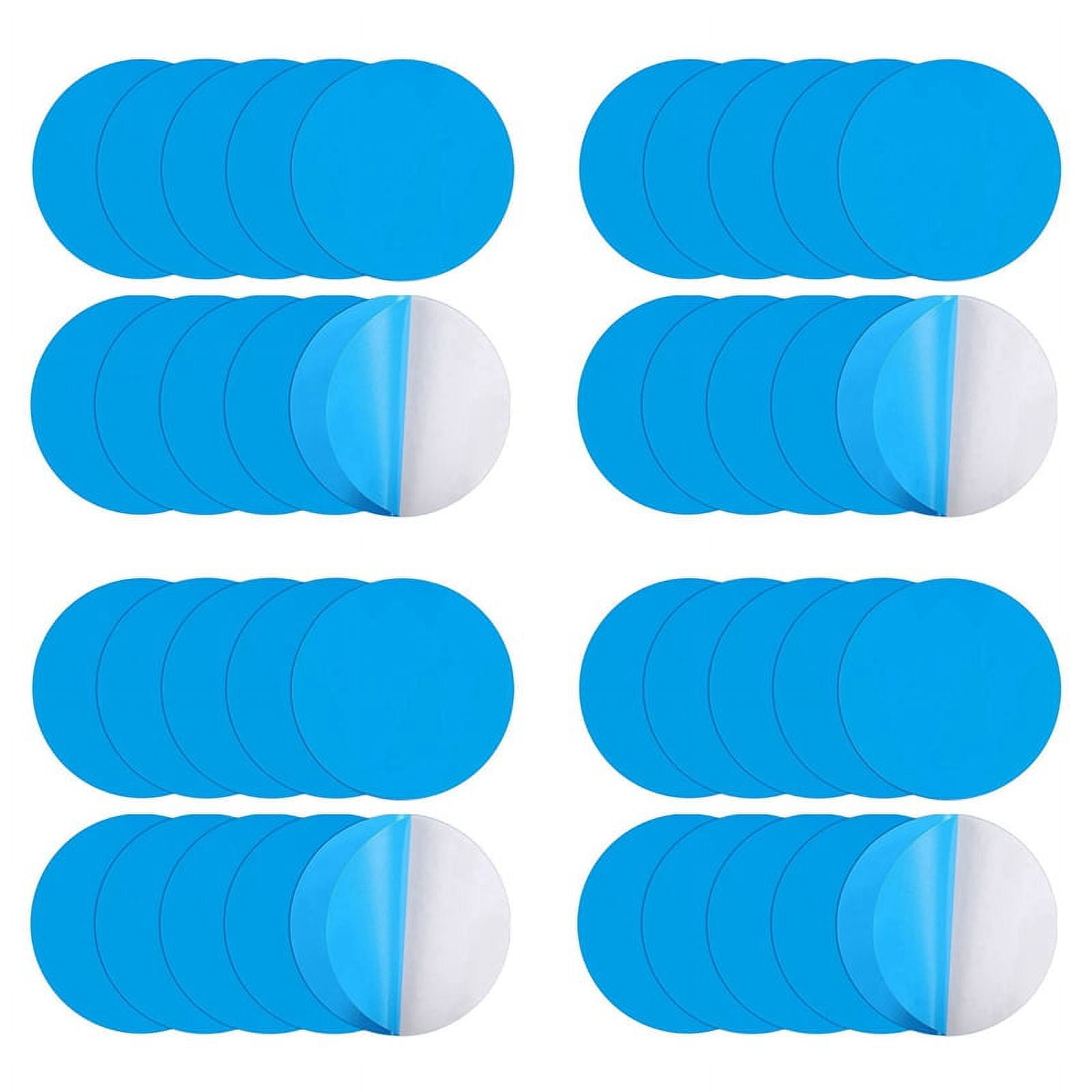 SelfAdhesive Repair Patches for Swimming Pools, Pack of 40 PVC Pool