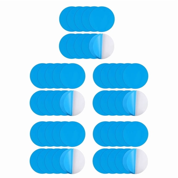 Self-Adhesive Repair Patches for Swimming Pools, Pack of 50 PVC Pool Repair Kit, Self-Adhesive Underwater Repair Pool