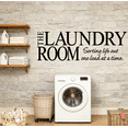 thumbnail image 1 of Self-Adhesive Reusable Removable DIY "The Laundry Room" Vinyl Wall Decal - Art Sticker for Home Laundry Room Decor & Organization, Perfect Year of the Horse & Home Necessity, 23.6*7.9in, Black, 1 of 6
