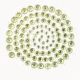 thumbnail image 1 of Self-Adhesive Rhinestones 100-Pkg-Yellow-Green, 1 of 1