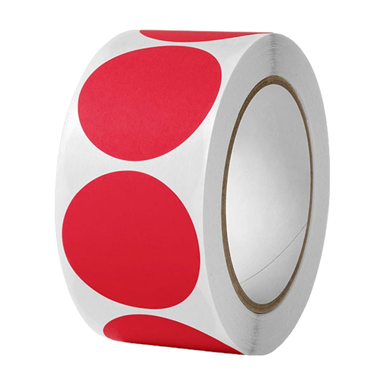 Round Temptale Stickers Self-Adhesive Round Direct Thermal Stickers, Circle Thermal Label Roll ...