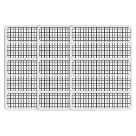 Self-Adhesive Screen Repair Kit, Window Screen Patch Tape, Mesh Repair Strips, Ventilation Screen Fix, Screen Door Repair Kit, Tear Mending Tape, for Window and Door Screen Repair