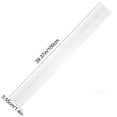 thumbnail image 1 of Self-Adhesive Silicone Door Bottom Weather Stripping Seal Draft Stopper Roll for Energy Efficiency and Privacy Protection 39 Inch 1 Roll, 1 of 6