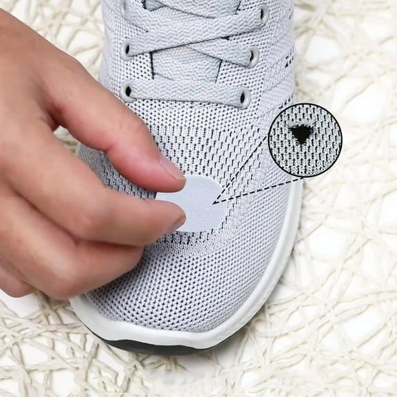 Self-Adhesive Sneakers Sport Shoe Heel Toe Repair 5 Pairs Hole Patch Kit Fabric Patches Mesh Repair