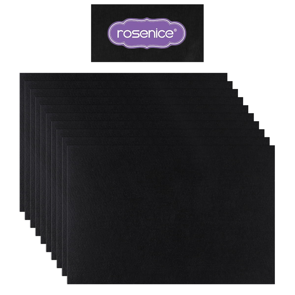 DIVINA VITAE 12PCS Sheets Self Adhesive Felt Sheets Velvet