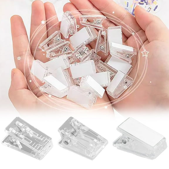 Self Adhesive Tapestry Wall Hangers Double Sided Clips for Posters, Blankets, and Showers