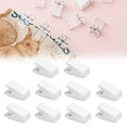 thumbnail image 1 of Self-Adhesive Tapestry Wall Hangers, Double-Sided Spring Clips for Blankets, Posters, Shower Curtains & Party Decor, Damage-Free Hanging Solution for Dorm & Home, 1 of 6