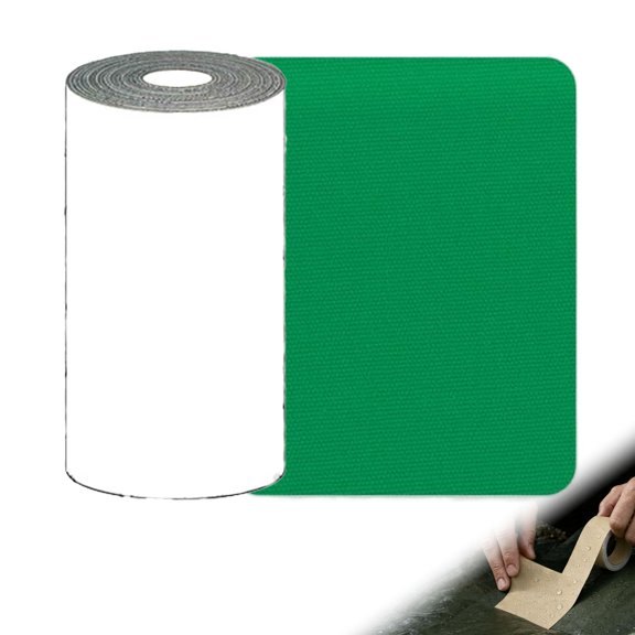Self‑Adhesive Tarpaulin Repair Patch, Waterproof Fabric Repair Tape, Rain‑Resistant Strong Adhesion for Tent, Tarp, Backpack & Umbrella