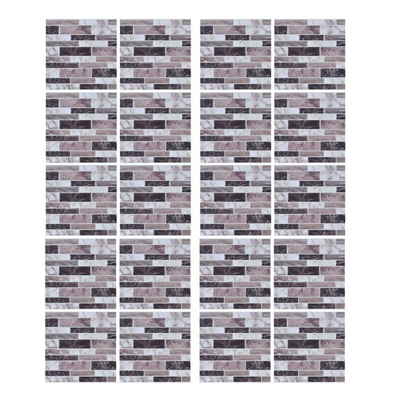 Self Adhesive Tile Plane Wall Sticker, 2 Set 20Pcs Crystal Tile Stickers 10Cm X 10Cm Pvc Wall Decals For Kitchen Bathroom Glass Door Window Car Body, Easy To Apply Reuse No