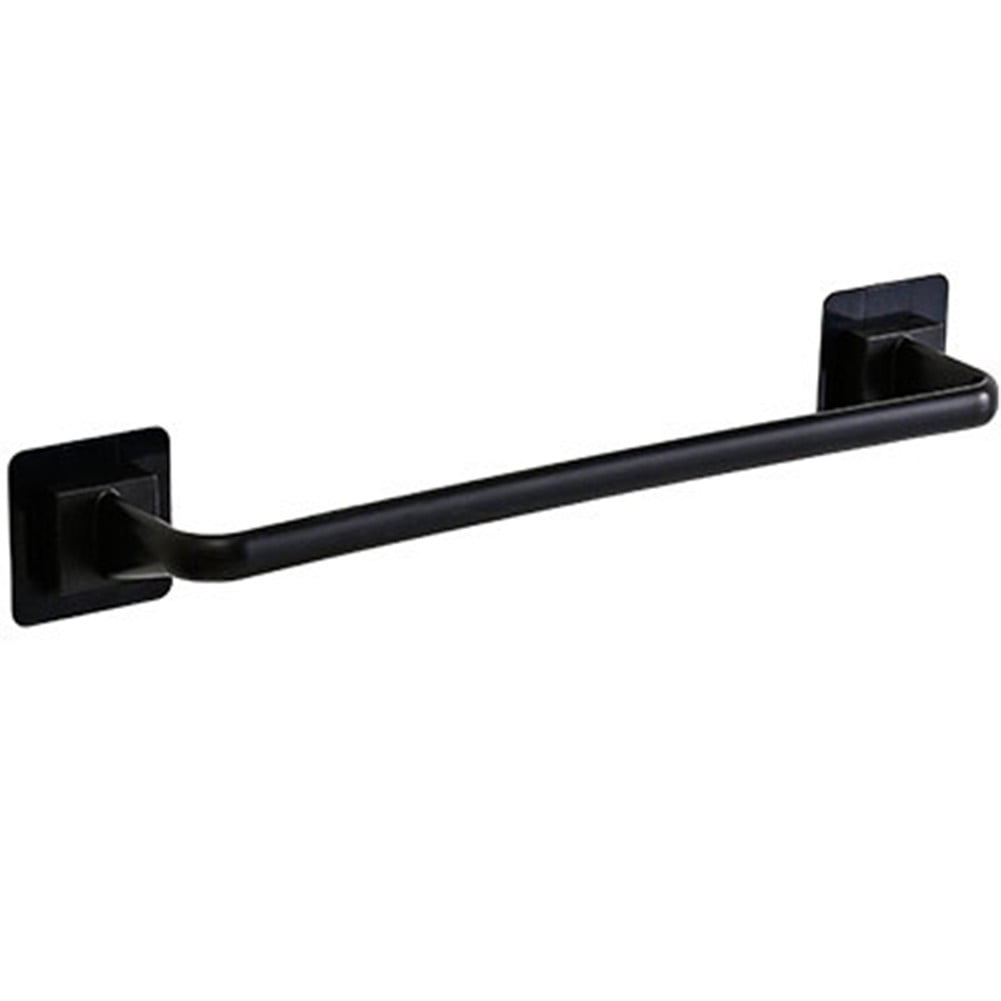 SelfAdhesive Towel Rod Towel Bar Stick on Wall Bath Towel Holder Rail