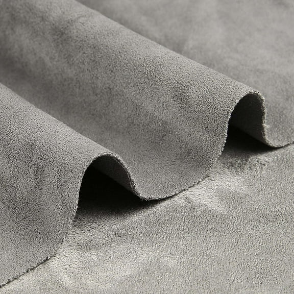 Self Adhesive Velvet, Yannianjz Self Adhesive Fabric, Faux Suede Four Way Stretch Velvet for Car Seat Furniture and DIY, Thick Lining Material for Craft and Upholstery