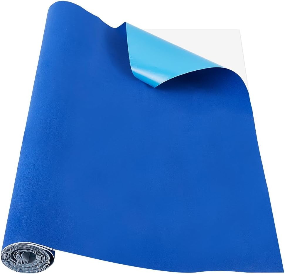 Felt Linjer Self Adhesive Velvet Flocking Liner 118 x 17.72 inch Felt Sheet Blue ...