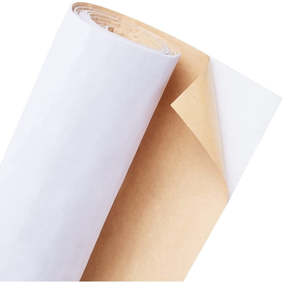 Self Adhesive Velvet Flocking Sheet White Soft Velvet Drawer Liner for Christmas Jewelry Drawer Craft Fabric