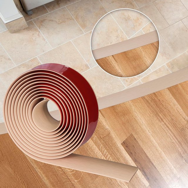 Self Adhesive Vinyl Flooring Transition Laminate Maple Floor Strip Trim