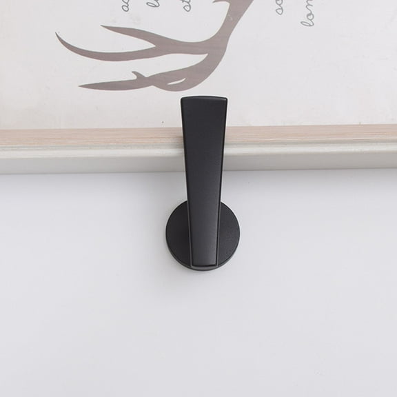 Self-Adhesive Wall Hooks - Fabric Curtain Tie Back Stick On Drape Holder Durable