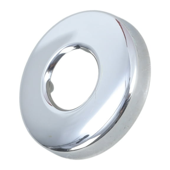 Self-Adhesive Wall Split Flange Escutcheon Cover Plate Shower Faucet Decorative Cover Chrome Finish Stainless Steel