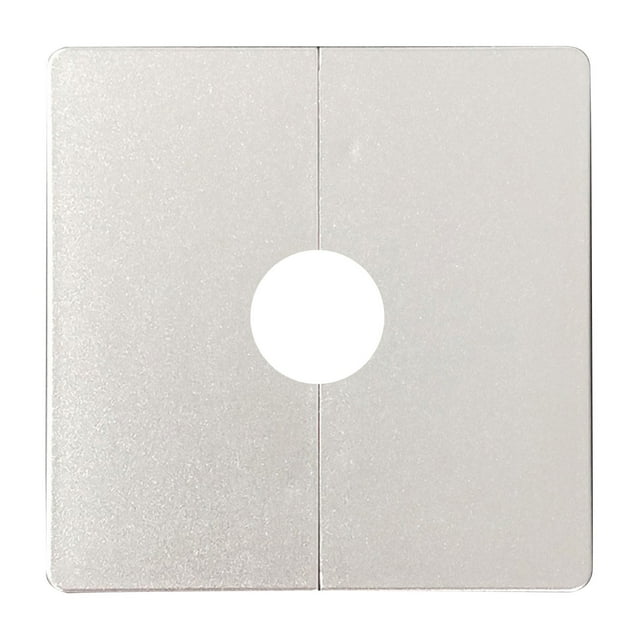 Self-Adhesive Wall Split Flange Escutcheon Cover Plate Square Faucet Decorative Cover Air-conditioning Dust Pipe Plug White | UK Self-Adhesive Wall Split Flange Escutcheon Cover Plate Square Faucet Decorative Cover Air-conditioning Dust Pipe Plug White | UK
