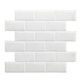 Self Adhesive Wall Tiles Peel and Stick Wall Tiles, 3D Subway Tiles on