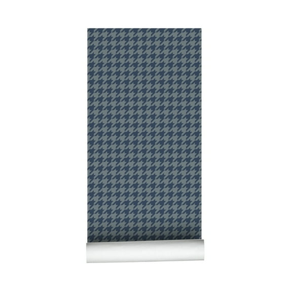 Self Adhesive Wallpaper Houndstooth Contact Paper Drawer Locker Sticker