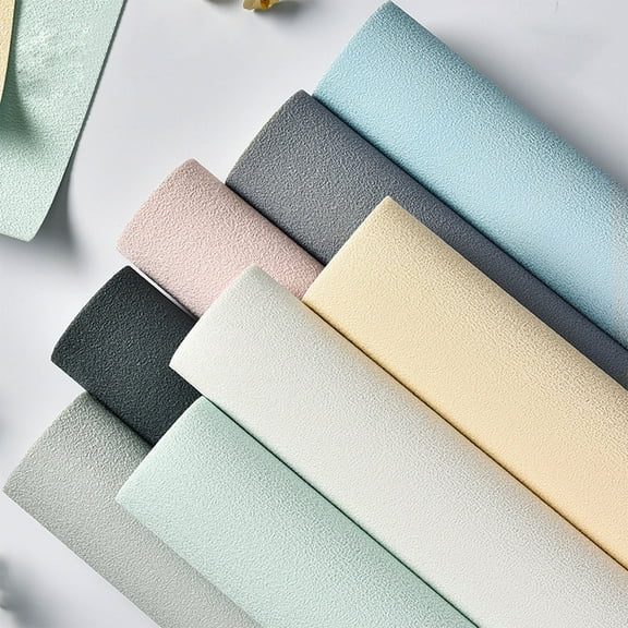 Self- Waterproof Thickened Wallpaper Roll | 50x1000cm Embossed Non-Woven | Modern Glitter Abstract Pattern | Easy Clean DIY Wall Covering | Bedroom Living Room Decor | Peel and Stick