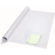 Self-Adhesive Whiteboard Wall Decal Sticker, 17.7" X 78.7" Extra Large Strong & Durable Dry Erase Wall Paper Message Board White Board for Drawing, Office, Home