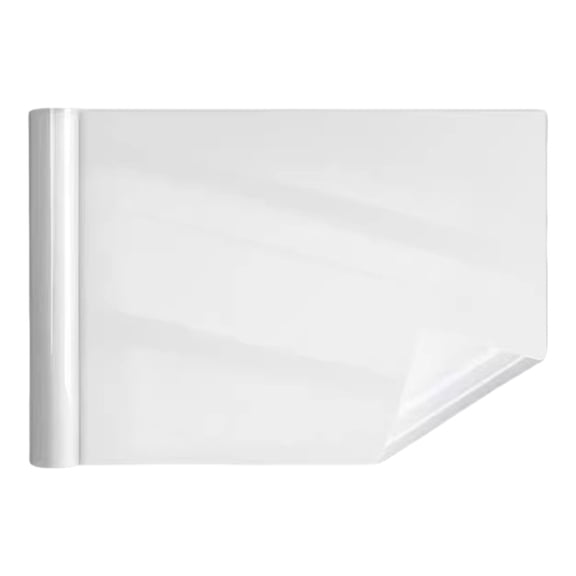 Self-Adhesive Whiteboard Wall Sticker - 45x200cm Electrostatic Dry Erase Paper, Reusable Plastic Drawing Board for Office Training, Removable