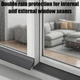 thumbnail image 1 of Self Adhesive Window Rain Deflector Strip,78.74in Flexible Silicone Water Baffle Guard,Waterproof Window Sill Rain Block Bar for Sliding Window Seam Leak Prevention, 1 of 7
