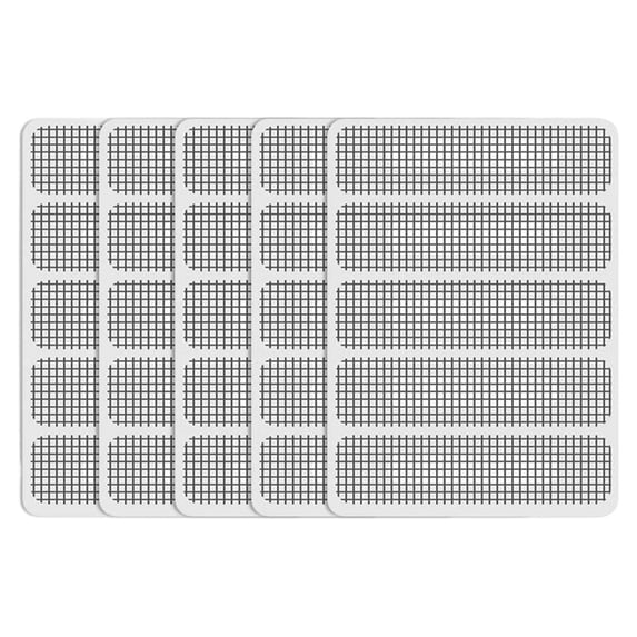 Self-Adhesive Window Screen Repair Patches Kit,Screen Door Replacement Repair Kit, Fiberglass Mesh Wall Repair Patches,Drywall Tools Wall Hole Quick Repair Patch for Mesh Screen Door(5 sheet)