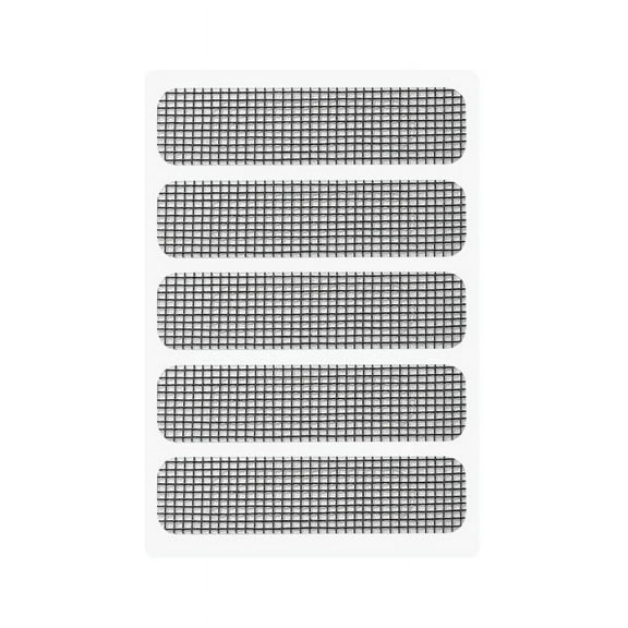 Self-Adhesive Window Screen Repair Patches, Strong Mesh Adhesive Tape for Door Window Screen Hole Fixing, Anti-Insect Fly Mosquito Mesh Cover Sticker for Home Kitchen Bathroom Use