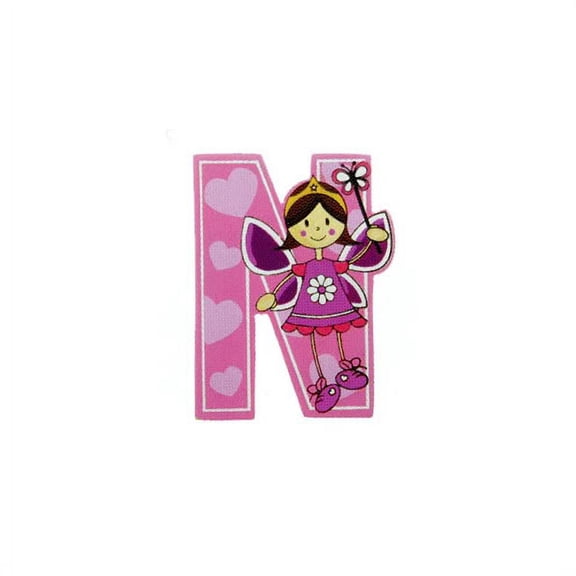 Self Adhesive Wooden Fairy Letter N by The Toy Workshop