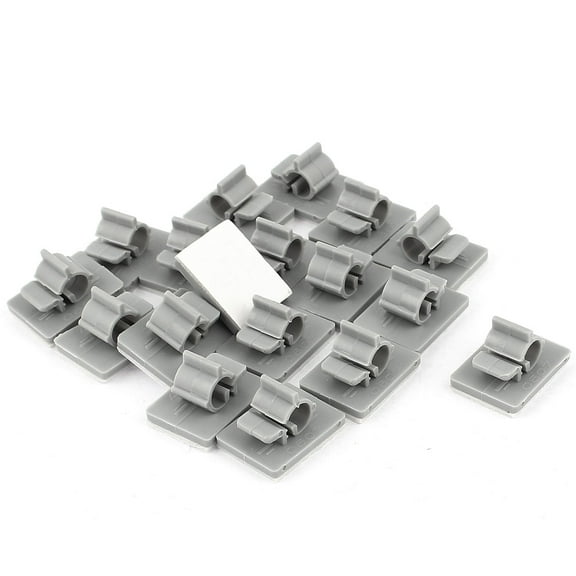 Self Adhesive Zip Tie Mounts Cable Clip Clamp Wire Holder 18pcs