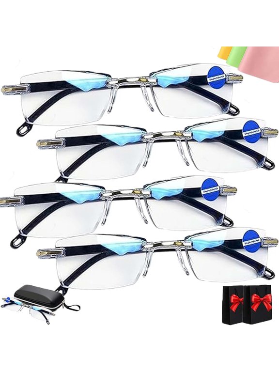 Self Adjusting Glasses Auto Focus,2026 Auto Adjusting Eye Glasses for near and Far Anti-Blue Light for Women Men