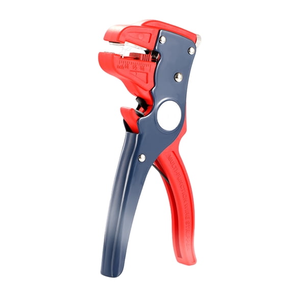 Self Adjusting Wire Stripper with Depth Stop Non-Slip Handle Ergonomic Design Easy to Use Portable Wire Stripper