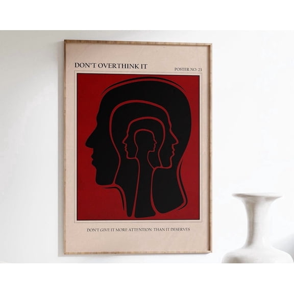 Self Affirmation Poster Aura Poster Wall Decor Y2K Print Gradient Wall Art Aesthetic Art 70S Retro Print Mindfulness Quotes Wall Art Modern Wall Decor