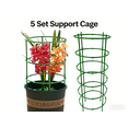 thumbnail image 1 of Self-Assembling Tomato Cage for Climbing | Adjustable Height with 3 Support Rings | Sturdy GardenSupport for Vines, Flowers & Small Tomatoes | Includes Stabilizing Stakes & Non-Slip, 1 of 8