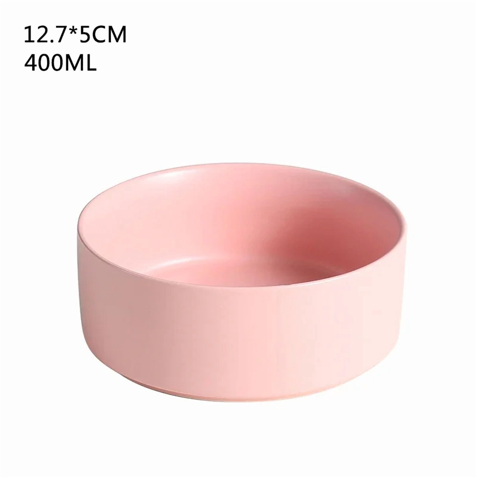Self-Assembly Ceramic Double Cat Bowl Dog Bowl 400ML Pet Feeding Water Bowl Cat Puppy Feeder Product SuppliesFood Water Bowls